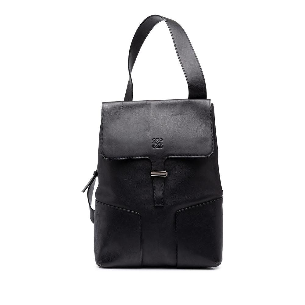 Pre-Loved LOEWE Leather Anagram Sling Bag